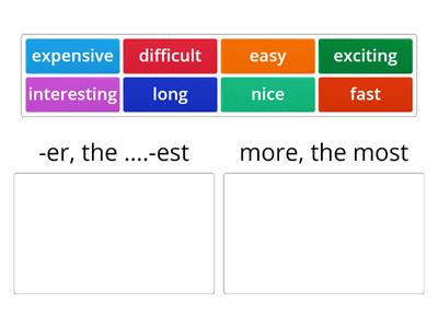 comparatives