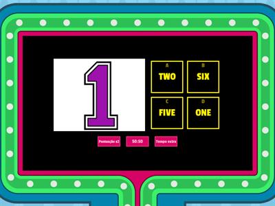 Game show quiz (Numbers 1 - 10)