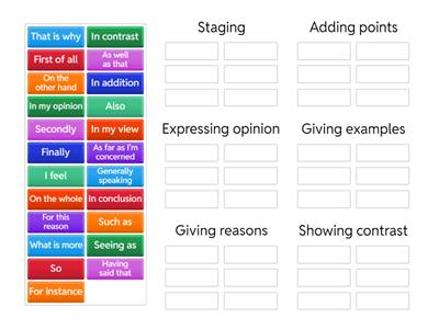 B2 Discourse markers