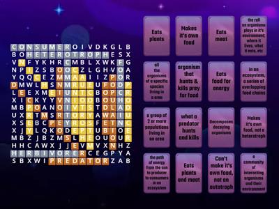 Organisms and Energy Flow