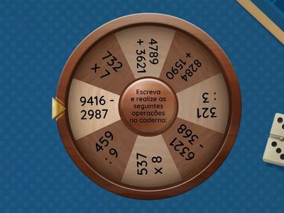 Roleta Matemática