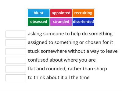 Module 9 Week 2 Vocabulary