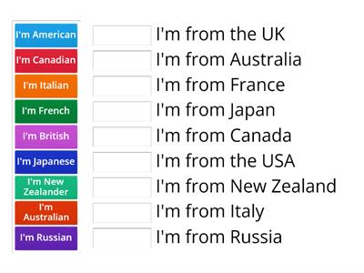  Countries and nationalities Spotlight 5