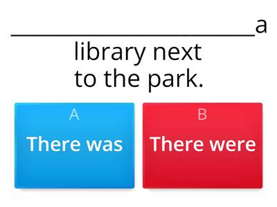 There was/There were 1