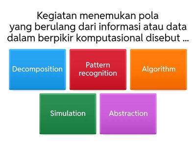 Berpikir Komputasional