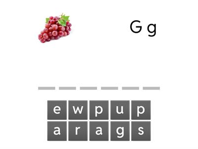  G and J Sound spelling