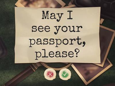 Going through immigration - Questions