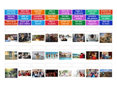 Les passe-temps - extension