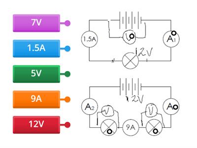 Current in a series circuit