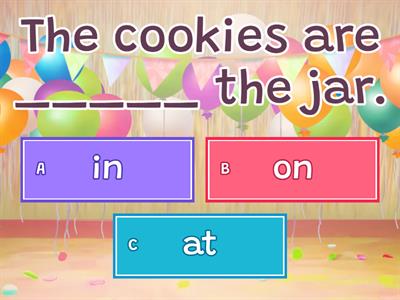 Prepositions of place and time (Extended)