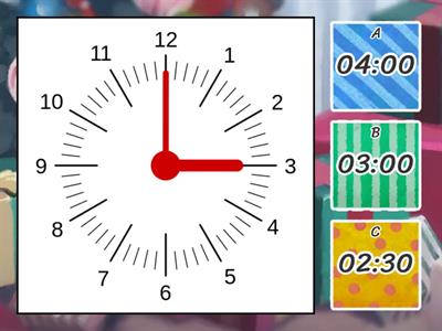 Reloj con agujas y digital