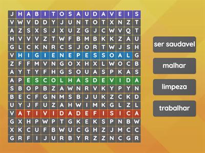 caça-palavras individual