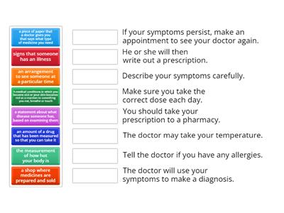 B4 M1 Visiting the doctor 