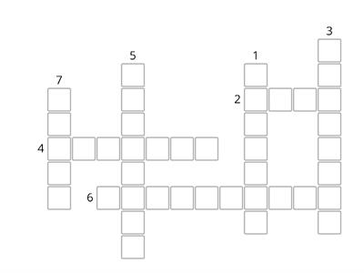 Letter writing crossword