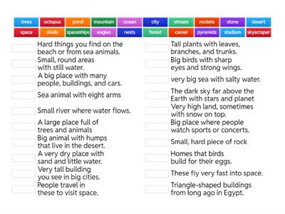 GET READY FOR FLYERS- UNIT 12- WORDS