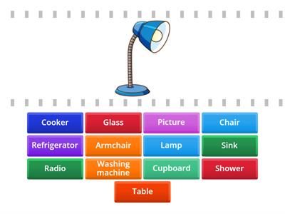 Objects of the house 