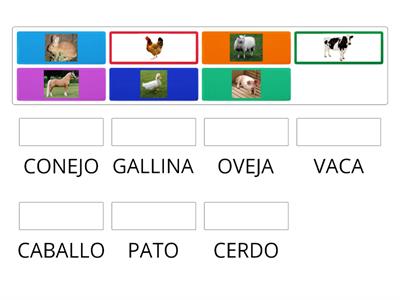 ANIMALES DE LA GRANJA