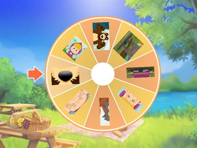 MASHA E ORSO-PARTI DEL CORPO-RUOTA