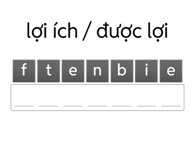 ENGLISH 7 - VOCABULARY REVIEW 1