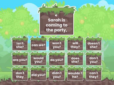  Question tags (Unit 4)