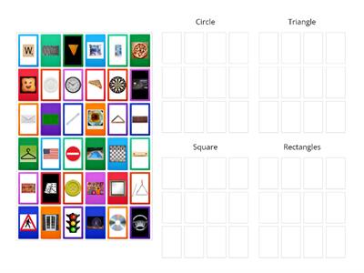 2D shape sort