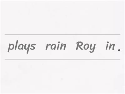 Prevocalic R Unscramble