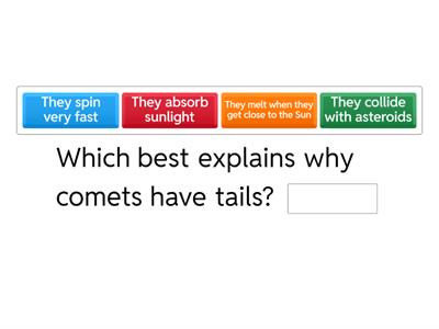 Comets, Meteors, Asteroids