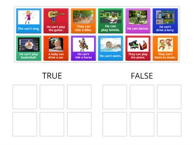 ORGANIZE CAN-CANT - Group Sort