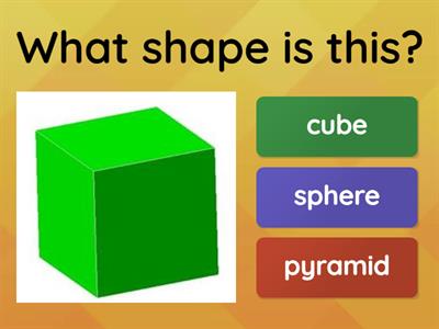 3D Shapes
