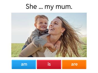 Fly High 2. Am/is/are quiz