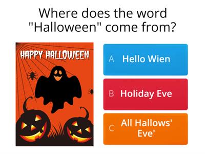 Halloween quiz