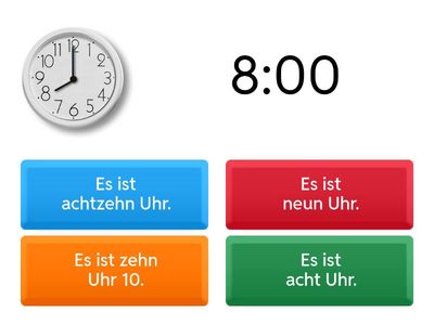 Die Uhrzeiten - Ger 113 