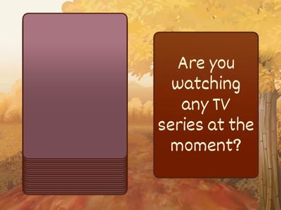 Speaking Present Simple and Present Continuous