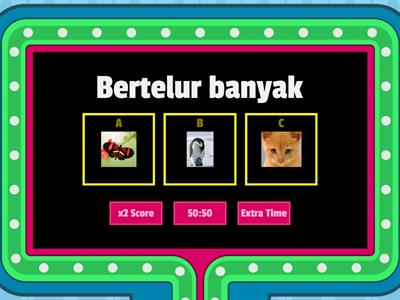 Bertelur sedikit, banyak dan beranak sedikit ,banyak