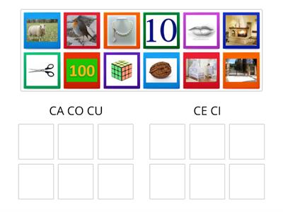 ca co cu / ce ci