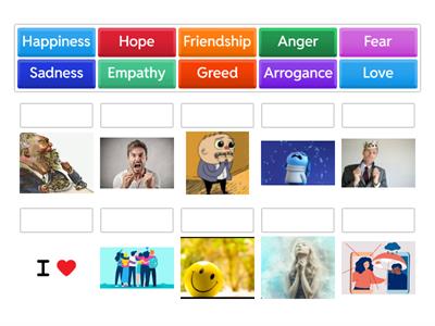 Positive and Negative Emotions