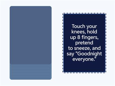 MiDa 4 Step Directions