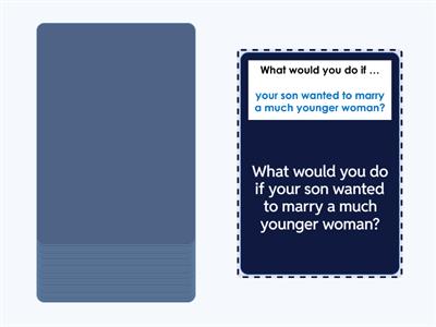  What would you do if ... 