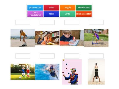 Inglês - Abilities and Actions