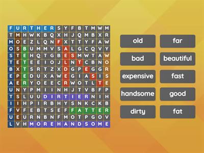 Degree of comparison (comparison)