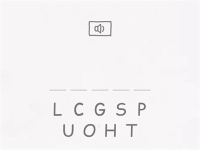 Unit 10 - Vocabulary