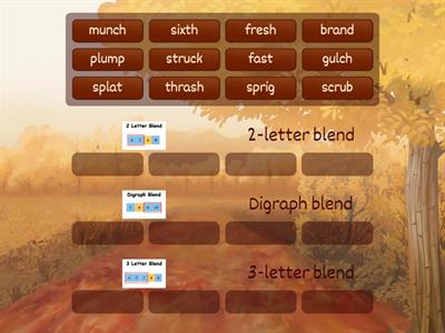 Barton 3.4 Types of Blends Sort