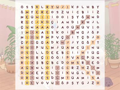 Caça palavra de jjk