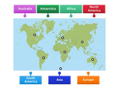 TLC: Can I label the continents of the world?