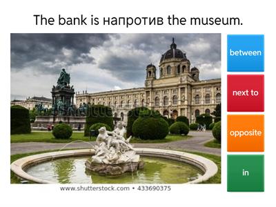 preposition of place