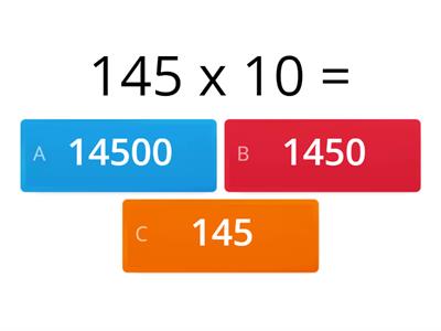 Moltiplicazioni e divisioni per 10, 100, 1000 