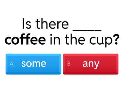 any/some + Countables and uncountables