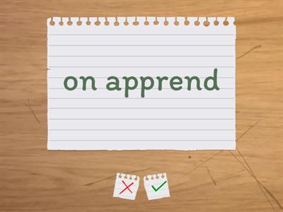 Y11 Activities in class