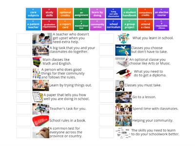 Secondary School System in Ontario: Memory Game