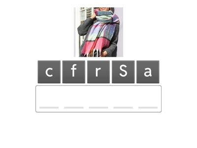 Clothes (lessons with Ana)